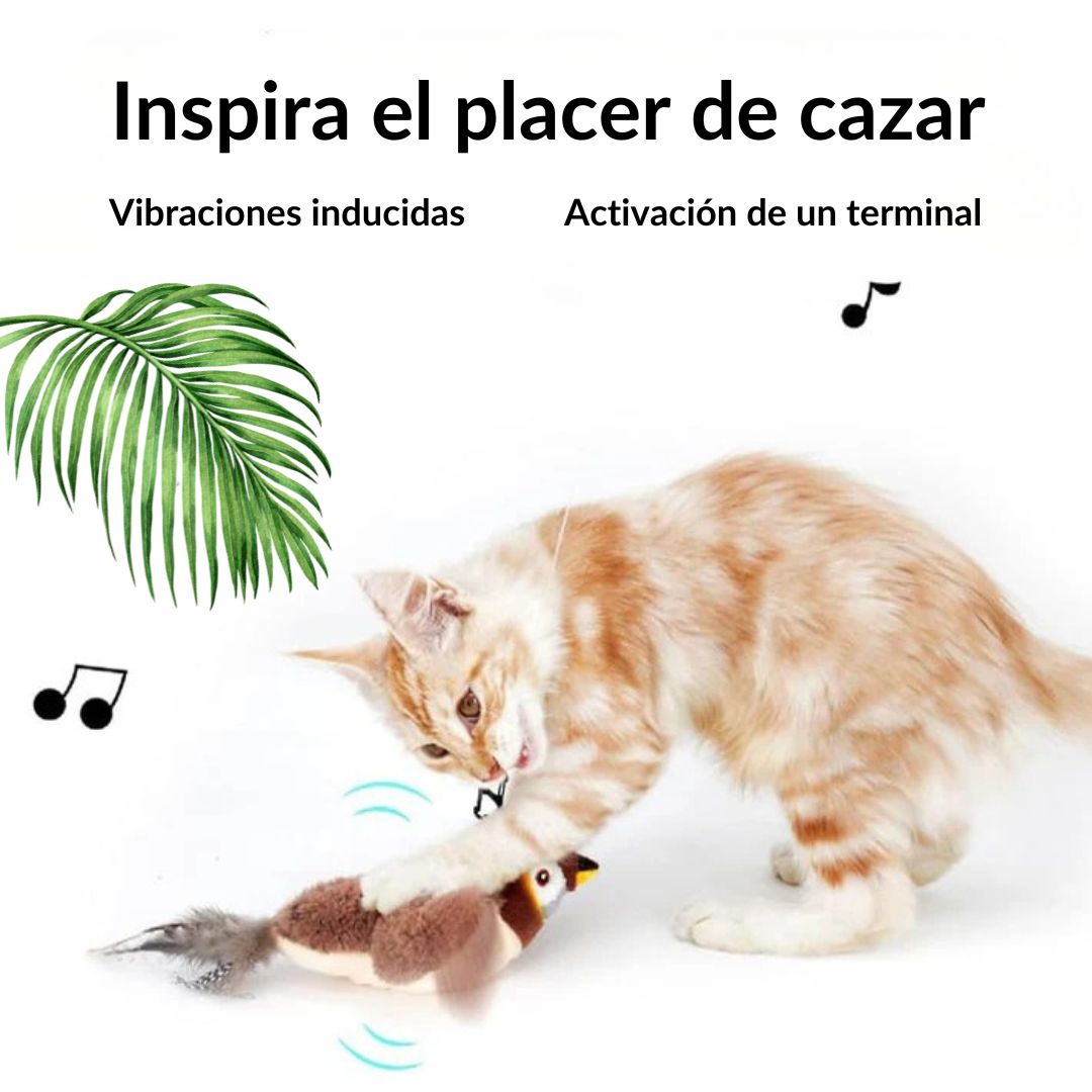 HoverBird® - Juguete para gatos con forma de pajarito que aletea