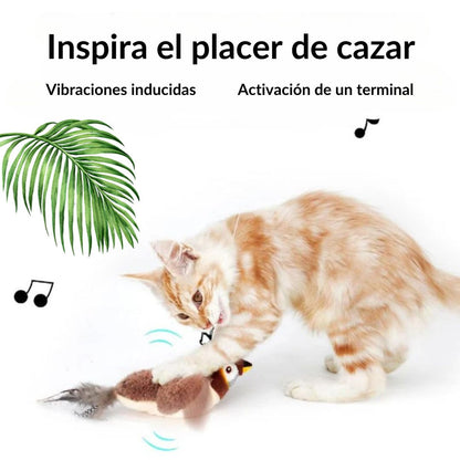 HoverBird® - Juguete para gatos con forma de pajarito que aletea